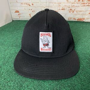 Birdwell Beach Britches Baseball Snapback Cap Hat Patch Logo Mens Black